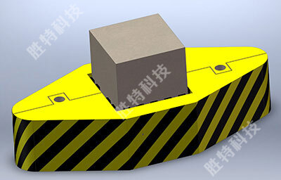 勝特科技研發生產的箱式公路橋墩防撞設施